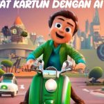 membuat kartun dengan ai